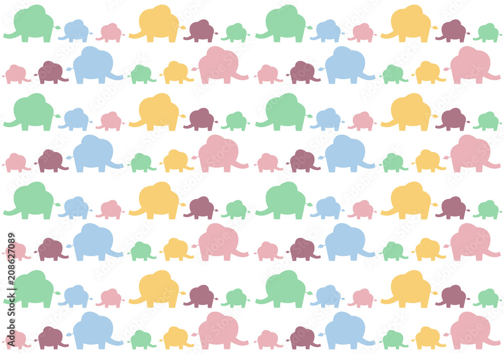 elephant pattern background elephant pattern background