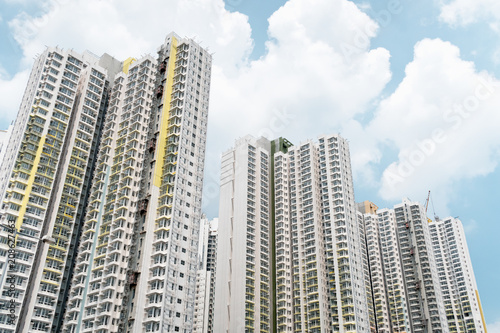 Housing construction in Hong Kong © estherpoon