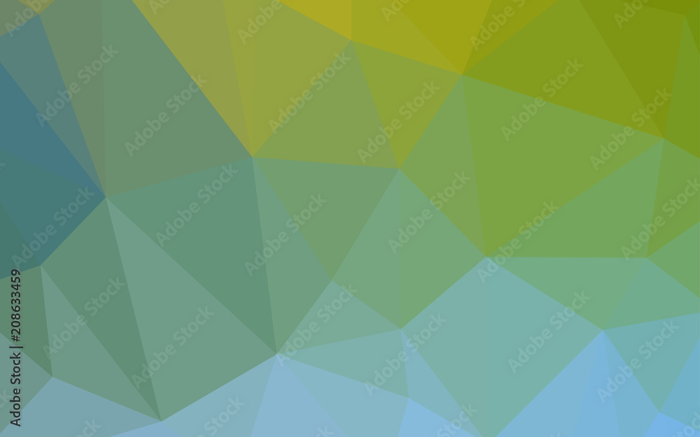 Light Blue, Green vector abstract mosaic pattern. Light Blue, Green vector abstract mosaic pattern.