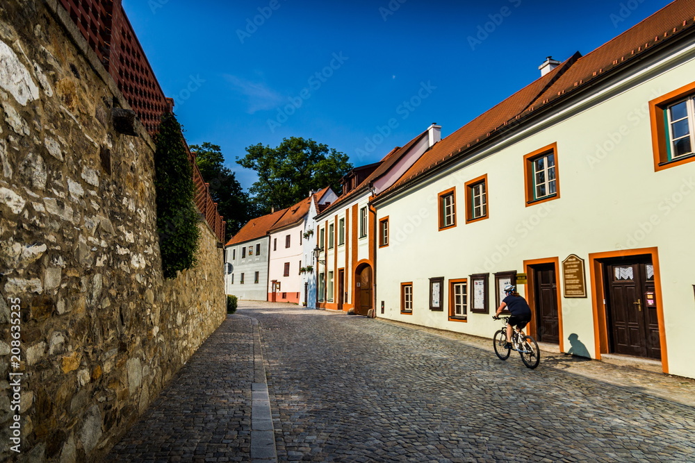 Cesky Krumlov and Vltava river, Czech Republic.