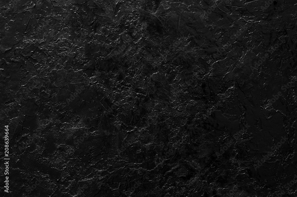 Fototapeta premium Dark grey black slate background or texture.
