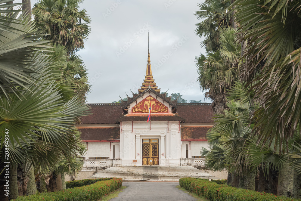 Ancient buildings in Luang Prabang, Lao PDR