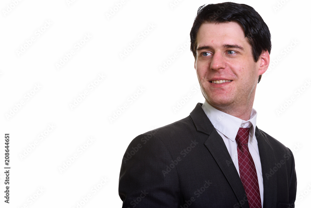 Studio Portrait Of Caucasian Businessman Studio Portrait Of Caucasian Businessman