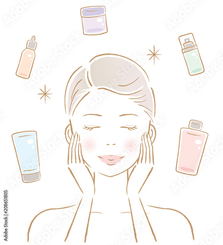 スキンケア　女性