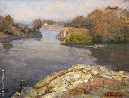 Obraz Obraz olejny, ręcznie robiony