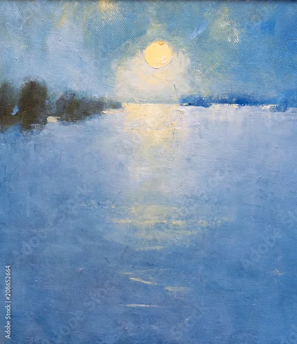 Obraz Obraz olejny, ręcznie robiony