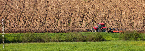Panorama agricole, campagne en France
