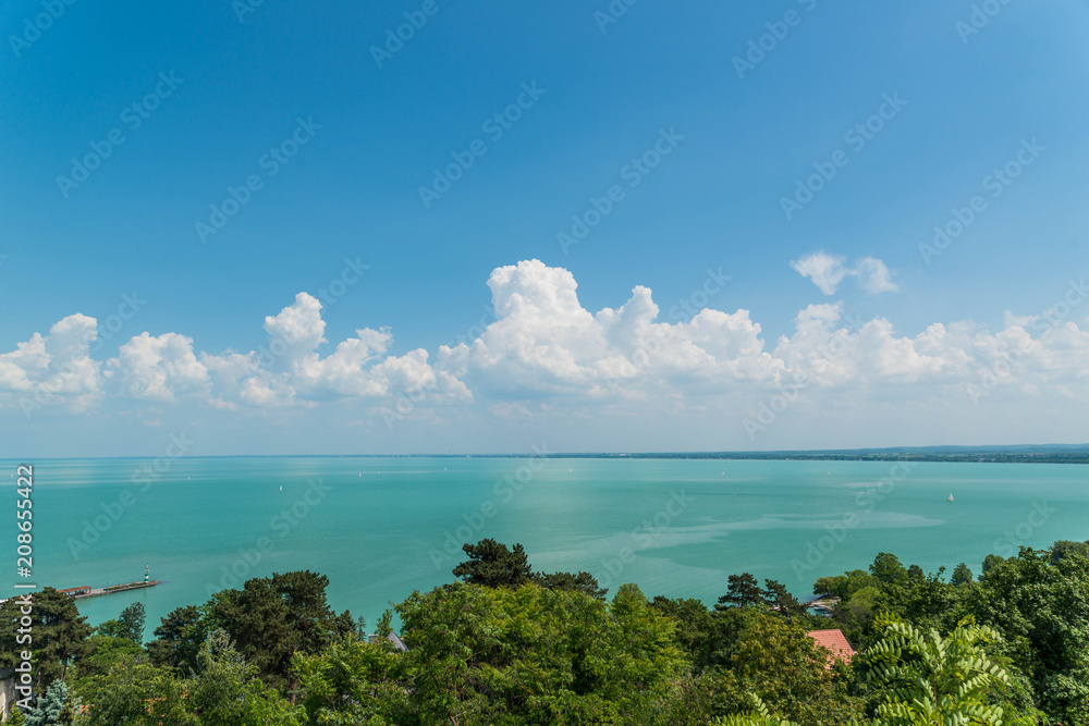 Beautiful lake Tihany