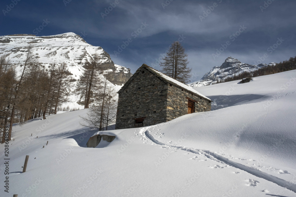 old chalet