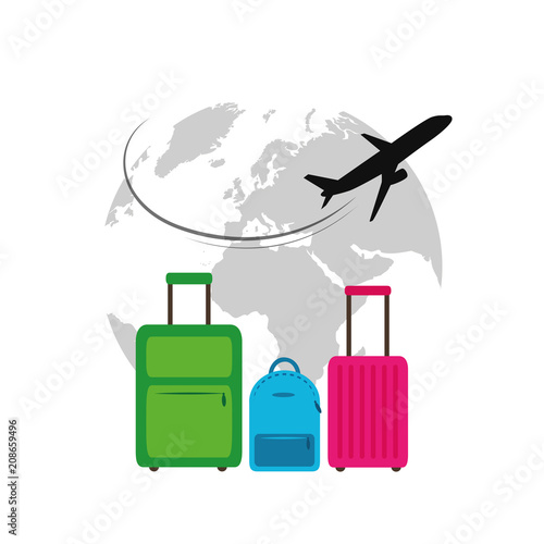 urlaubskoffer set flugreise