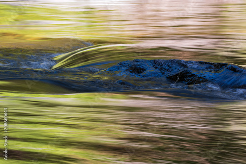 Wallpaper Mural Flowing river water abstract textures Torontodigital.ca