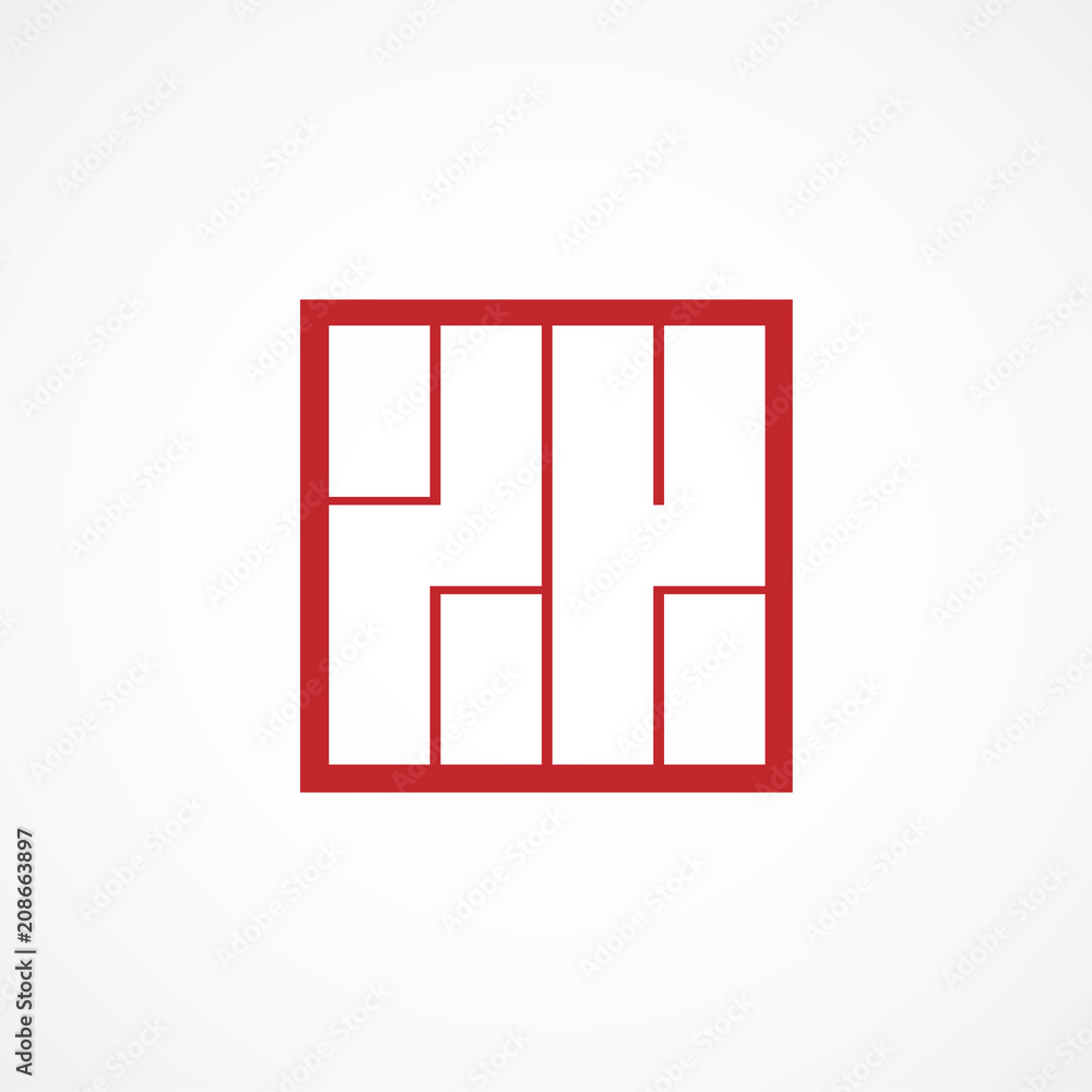 Initial Letter XK Logo Template Design