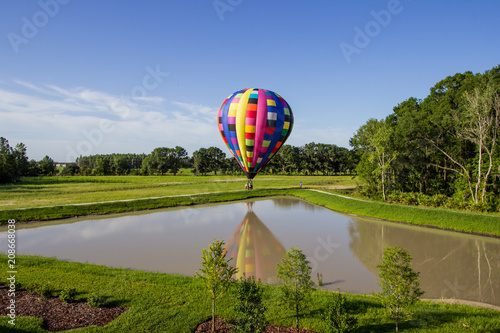 Hot Air Balloon Landscape