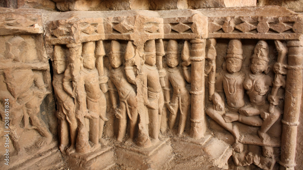 Templo Pequeño Sas-Bahu,  Fuerte Gwalior, India