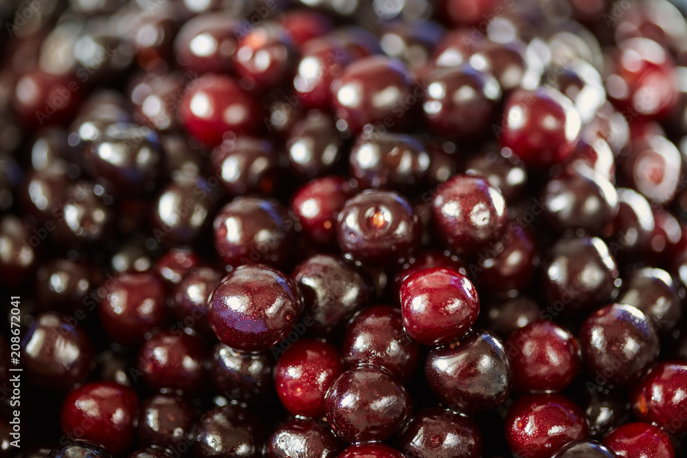 Wild bitter cherries Wild bitter cherries
