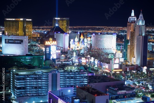 Las Vegas Strip at night