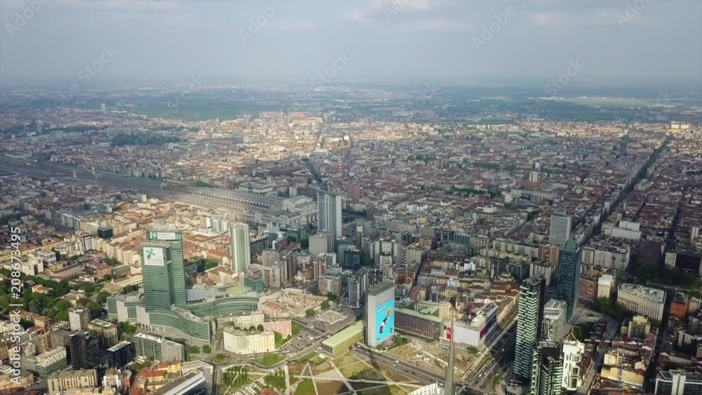sunny day time milan city aerial panorama 4k italy
sunny day time milan city aerial panorama 4k italy