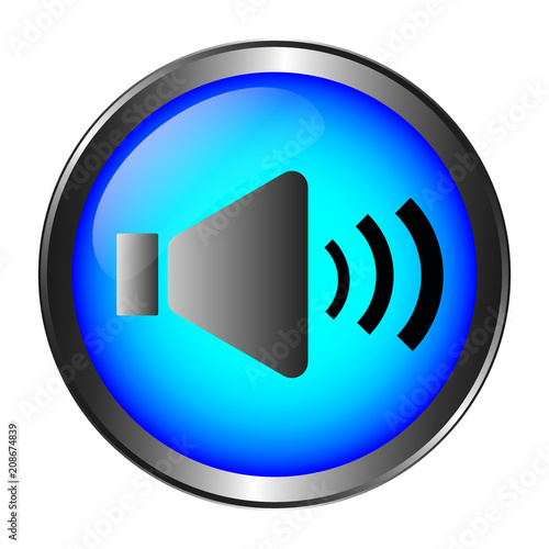 Button Lautsprecher An