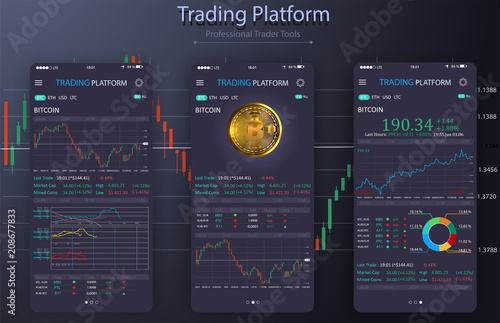  Set web flat Infographic elements, map, diagrams. Abstract virtual graphic. Screen monitor radar. HUD UI for business app. Futuristic user interface premium app