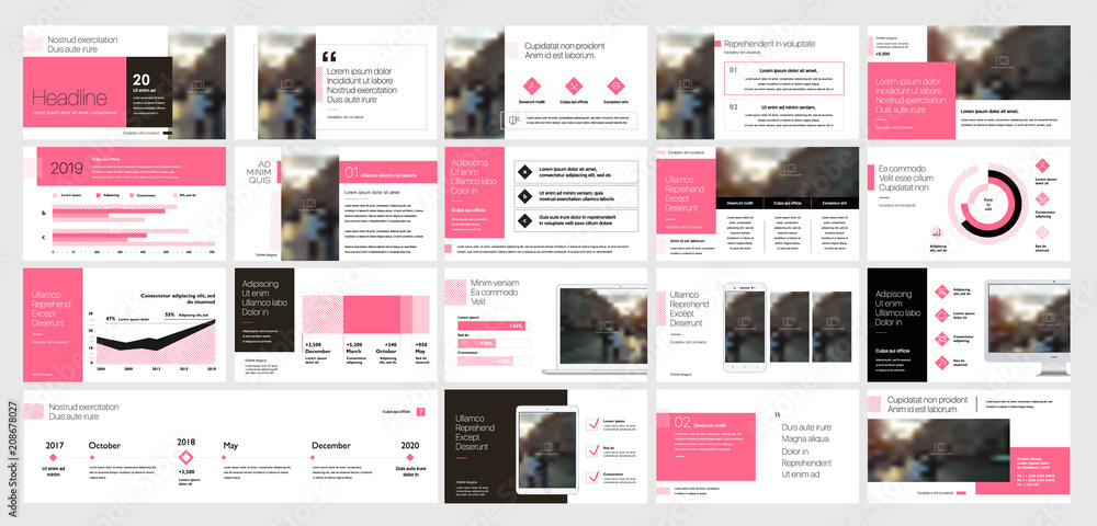 Pink presentation templates elements on a white background. Vector infographics. Use in Presentation, flyer and leaflet, corporate report, marketing, advertising, annual report, banner. Pink presentation templates elements on a white background. Vector infographics. Use in Presentation, flyer and leaflet, corporate report, marketing, advertising, annual report, banner.