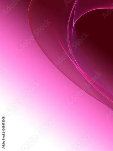 Abstract fire on color gradient background