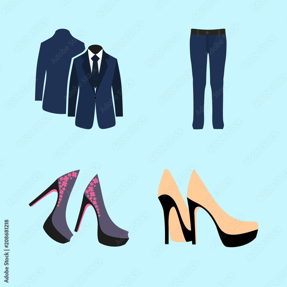 Clothing Store shopping Icon vector Clothing Store shopping Icon vector
