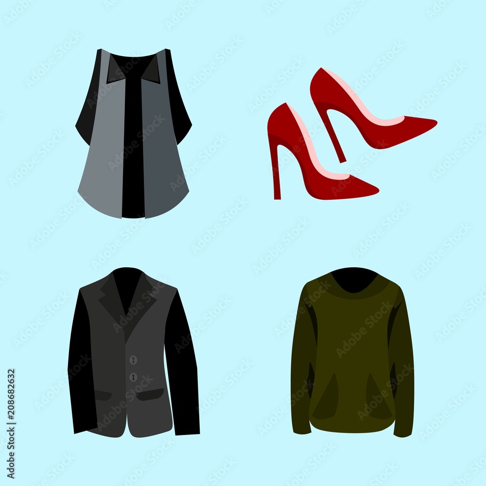 Clothing Store shopping Icon vector Clothing Store shopping Icon vector