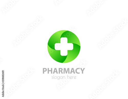 Medical Cross Logo Pharmacy