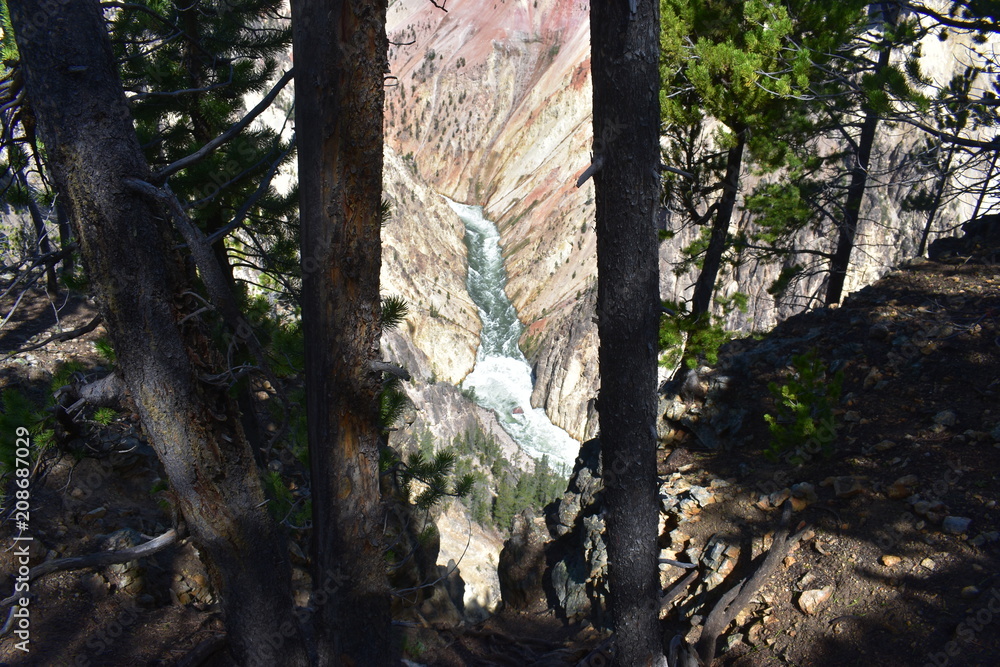 Grand Canyon of the Yellowstone River - Yellowstone National Park