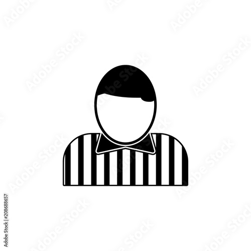 judge icon. Element of soccer icon for mobile concept and web apps. Detailed judge icon can be used for web and mobile. Premium icon