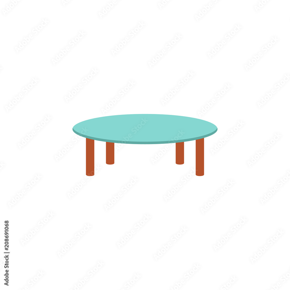 glass coffee table flat icon. Element of furniture colored icon for mobile concept and web apps. Detailed glass coffee table flat icon can be used for web and mobile. Premium icon glass coffee table flat icon. Element of furniture colored icon for mobile concept and web apps. Detailed glass coffee table flat icon can be used for web and mobile. Premium icon