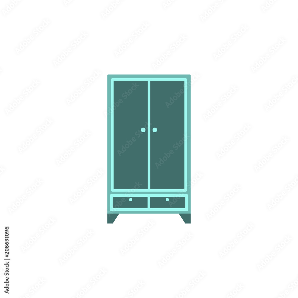 linen closet flat icon. Element of furniture colored icon for mobile concept and web apps. Detailed linen closet flat icon can be used for web and mobile. Premium icon linen closet flat icon. Element of furniture colored icon for mobile concept and web apps. Detailed linen closet flat icon can be used for web and mobile. Premium icon