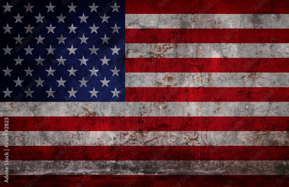 Grunge USA Flag Grunge USA Flag