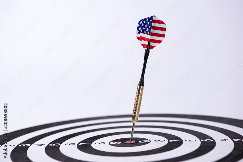 Darts with American flag
