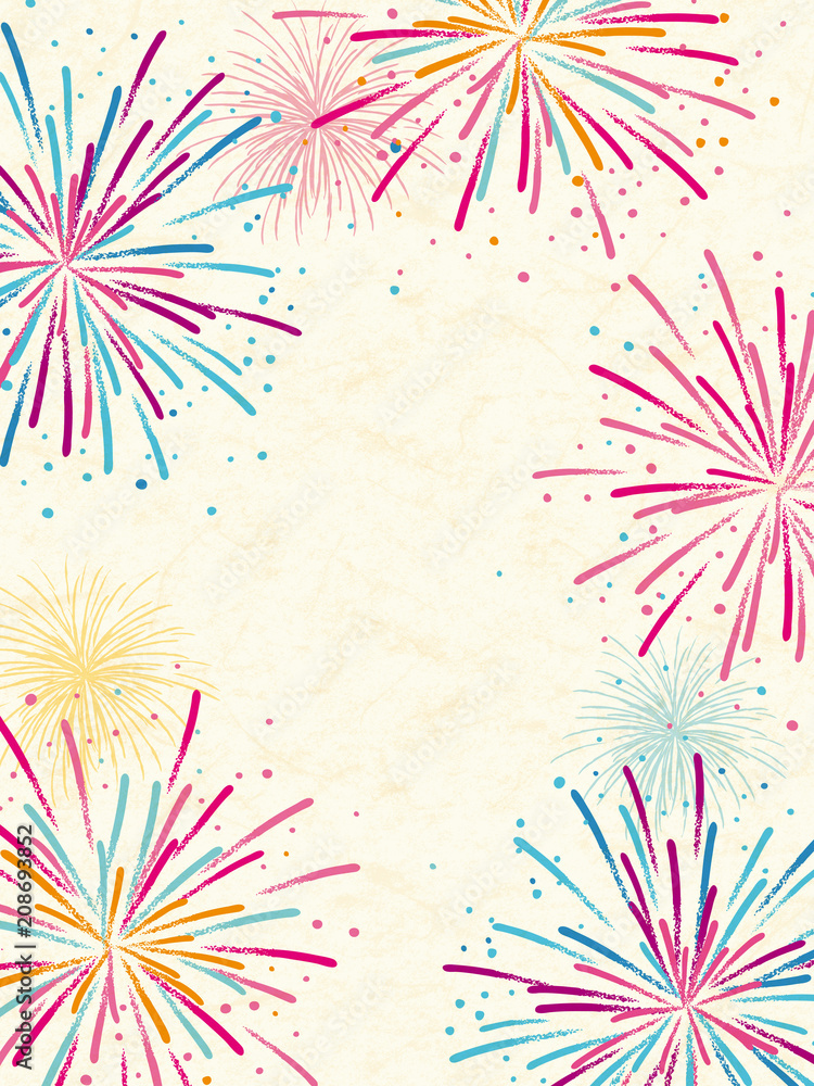 花火 背景イラスト Stock イラスト Adobe Stock 花火 背景イラスト Stock イラスト Adobe Stock