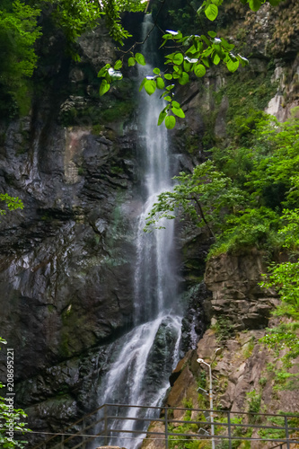 Makhuntseti waterfall near Batumi in Adjara region  Georgia