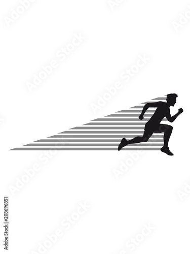 striche linien sport rennen sprinten schnell ausdauer training joggen laufen mann walken wettrennen fitness cool