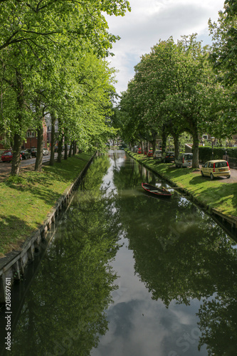 Canals of Edam, Netherlands