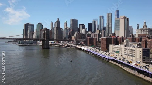 Lower Manhattan And FDR Drive NYC photo