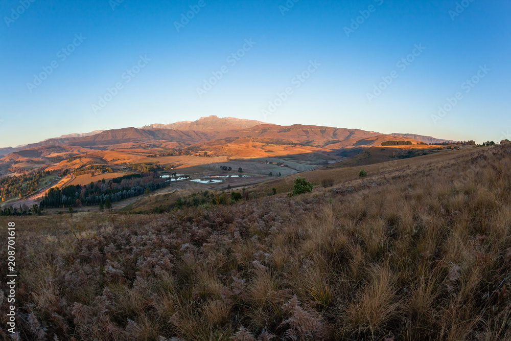 Drakensberg Champagne Castle Mountain Valley