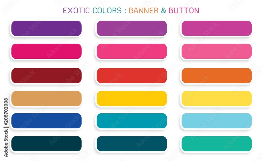 Vector Set of Banner and Botton for Web Templates Vector Set of Banner and Botton for Web Templates