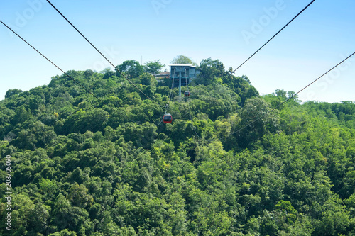 Cable Car at Hatyai Park, Thailand photo