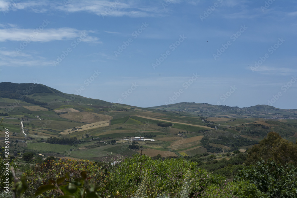 Sicily landscape views