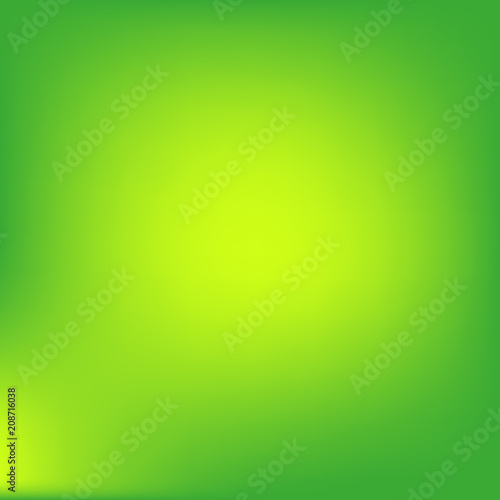 Green abstract background.Blur gradient