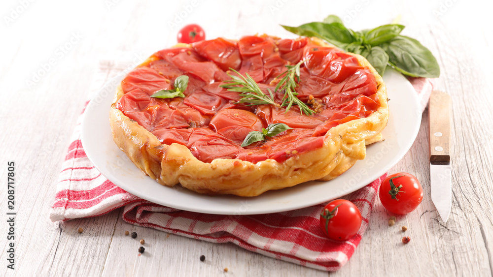 tomato quiche and basil tomato quiche and basil