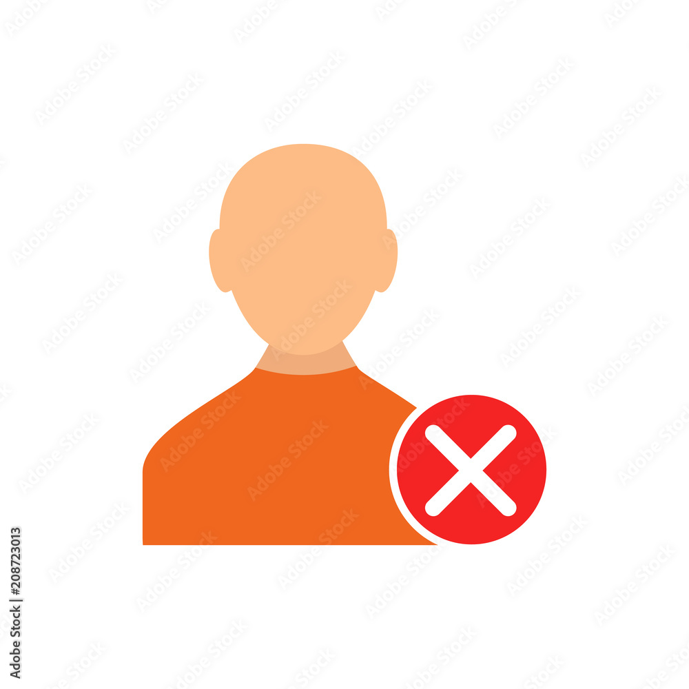 Delete User Logo Icon Design Delete User Logo Icon Design