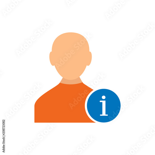 People Information Logo Icon Design