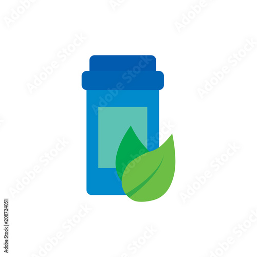 Natural Medicine Logo Icon Design