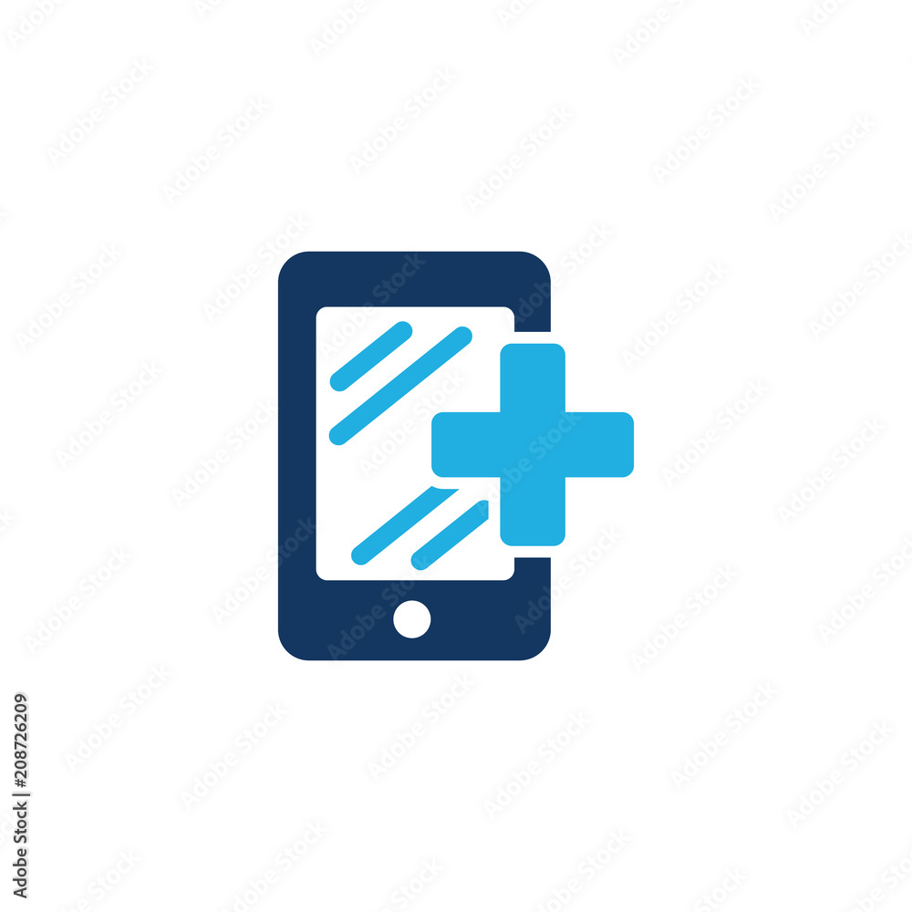 Mobile Medical Logo Icon Design Mobile Medical Logo Icon Design