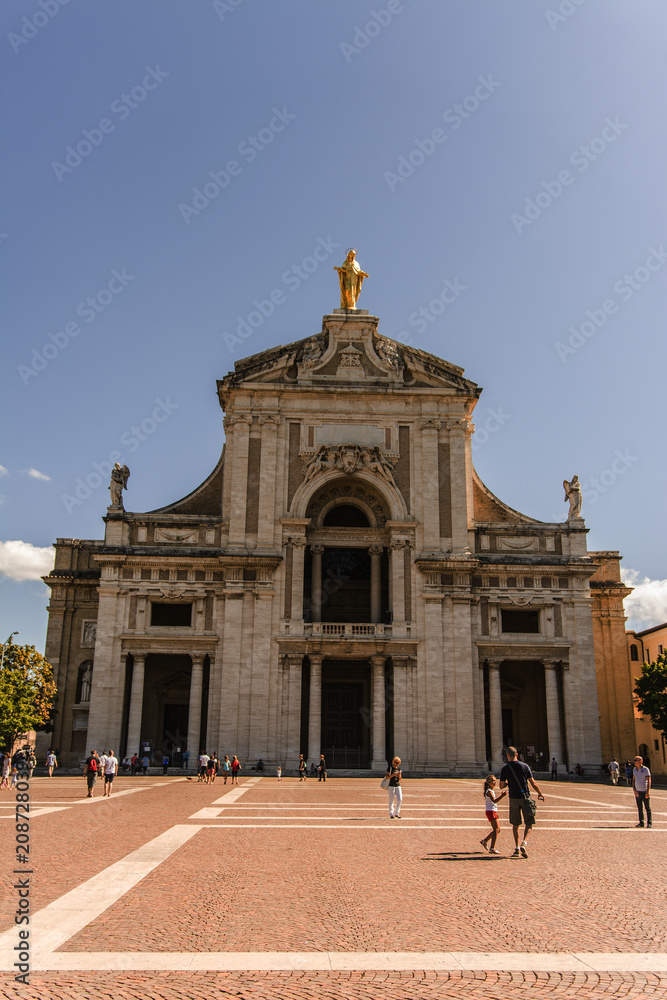 Obraz premium Assisi church Italy